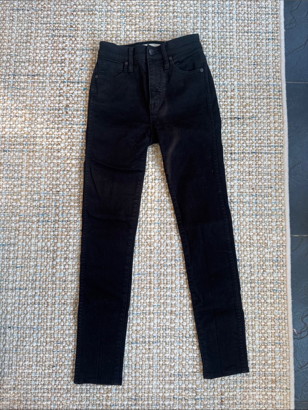 Madewell Women's Black Skinny Jeans